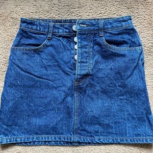 Brandy Melville Mini Jean Skirt